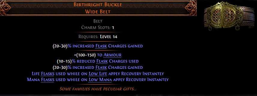 Birthright Buckle